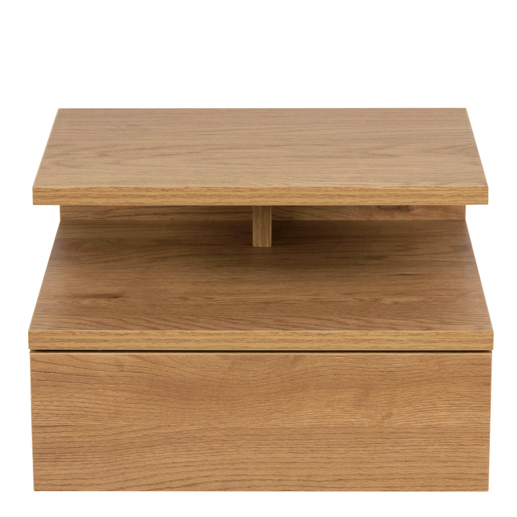 Ashlan Bedside Table with 1 Drawer in Oak - image 2