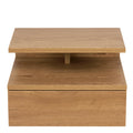Ashlan Bedside Table with 1 Drawer in Oak - image 2