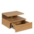Ashlan Bedside Table with 1 Drawer in Oak - image 3