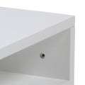 Ashlan Bedside Table with 1 Drawer in White - image 4
