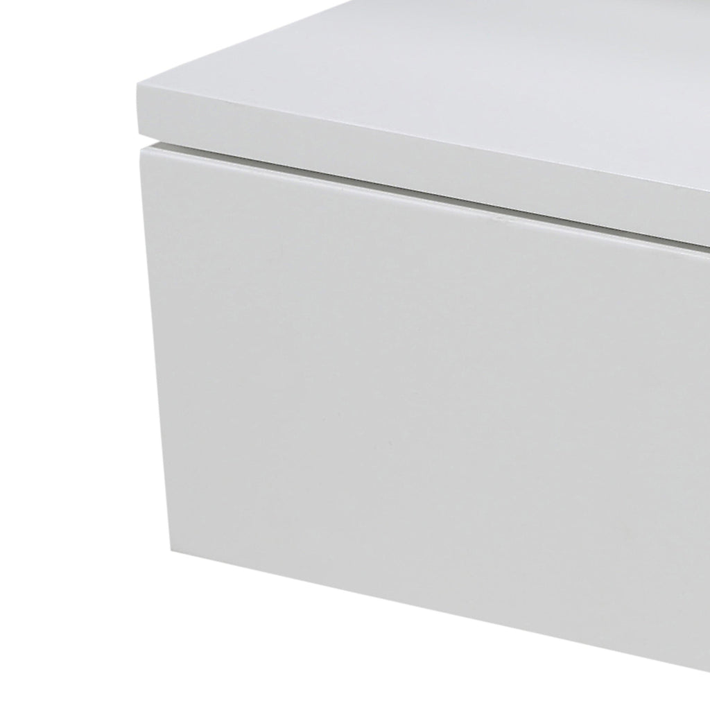 Ashlan Bedside Table with 1 Drawer in White - image 5