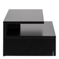 Ashlan Bedside Table with 1 Drawer in Black - image 3