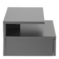 Ashlan Bedside Table with 1 Drawer in Grey - image 3
