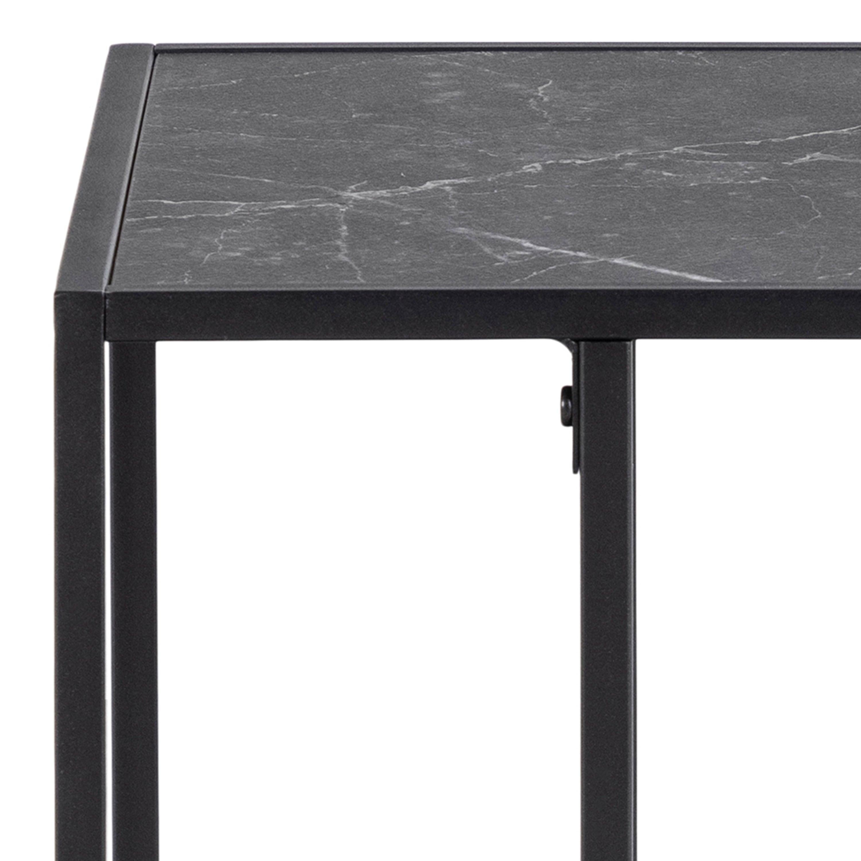 Infinity Side Table in Matt Black - image 6