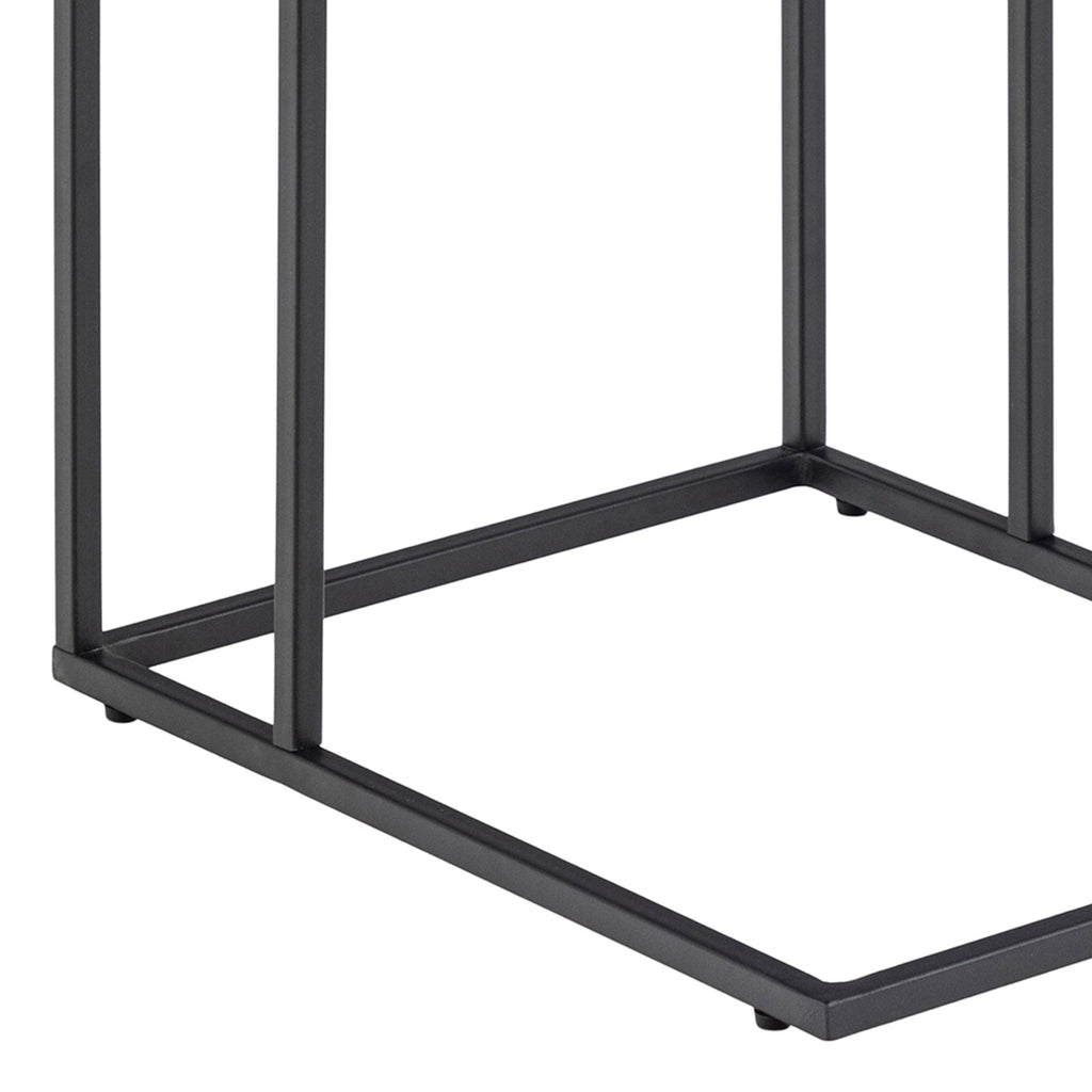 Infinity Side Table in Matt Black - image 8