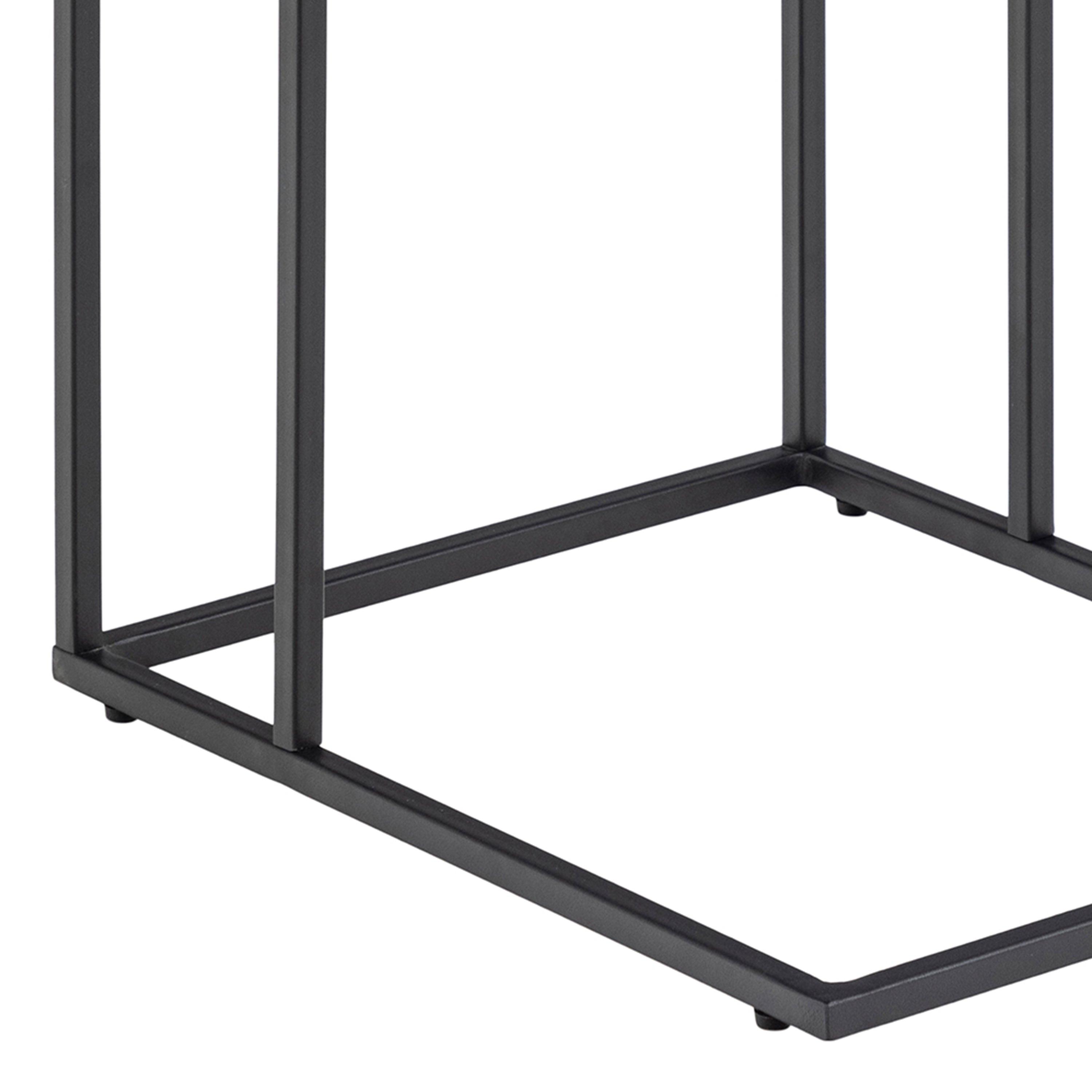 Infinity Side Table in Matt Black - image 8