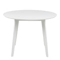 Roxby Round Dining Table in White 105cm - image 2