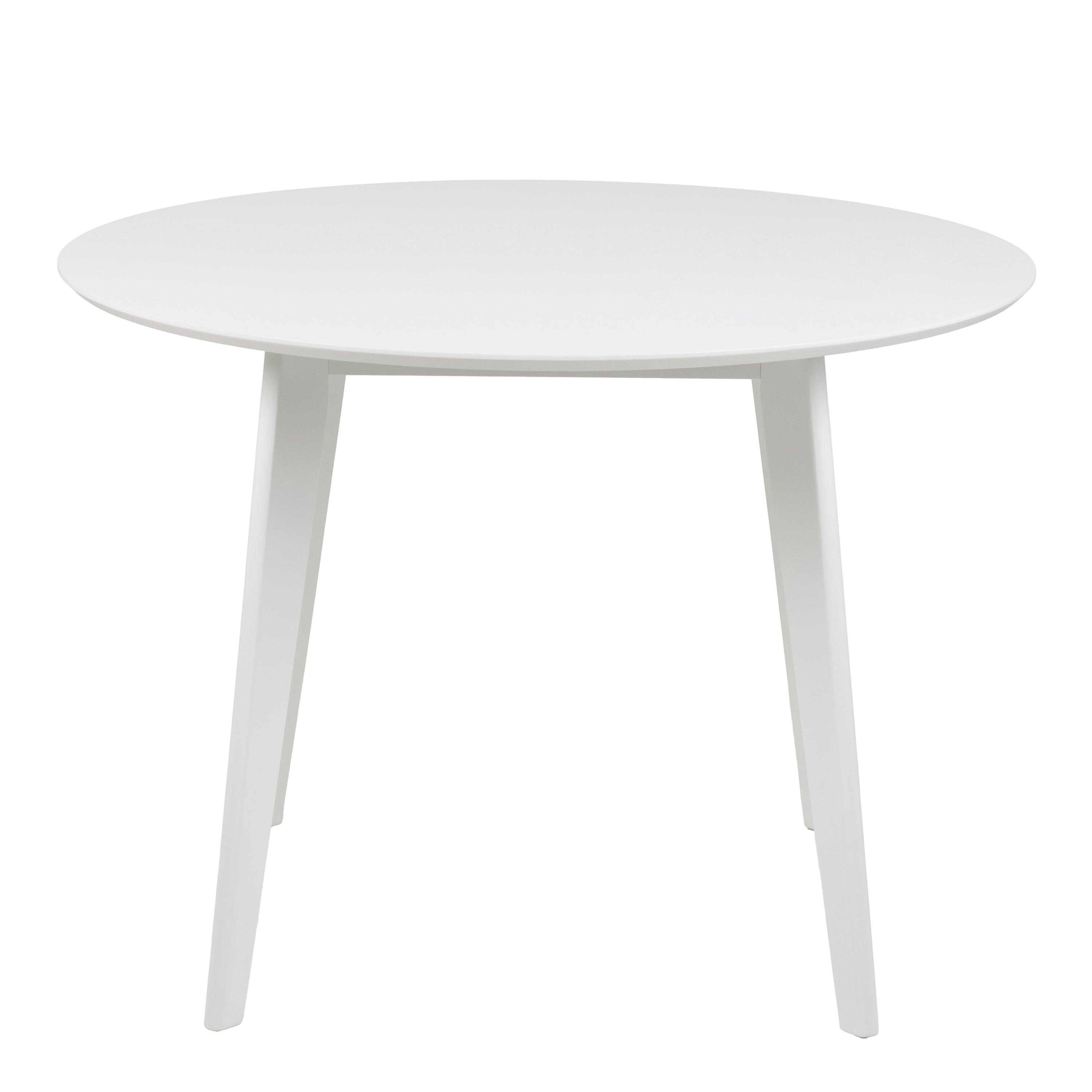 Roxby Round Dining Table in White 105cm - image 2