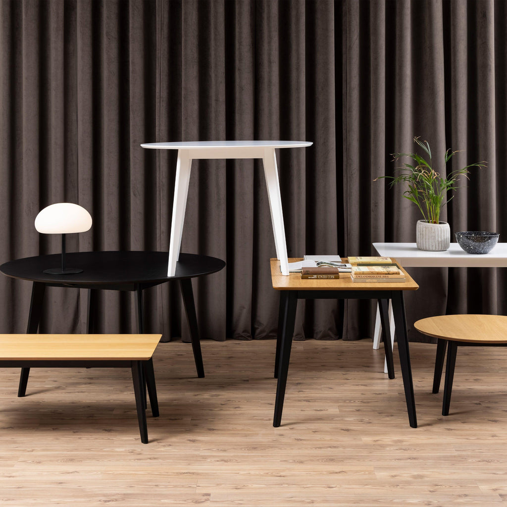 Roxby Round Dining Table in White 105cm - image 4