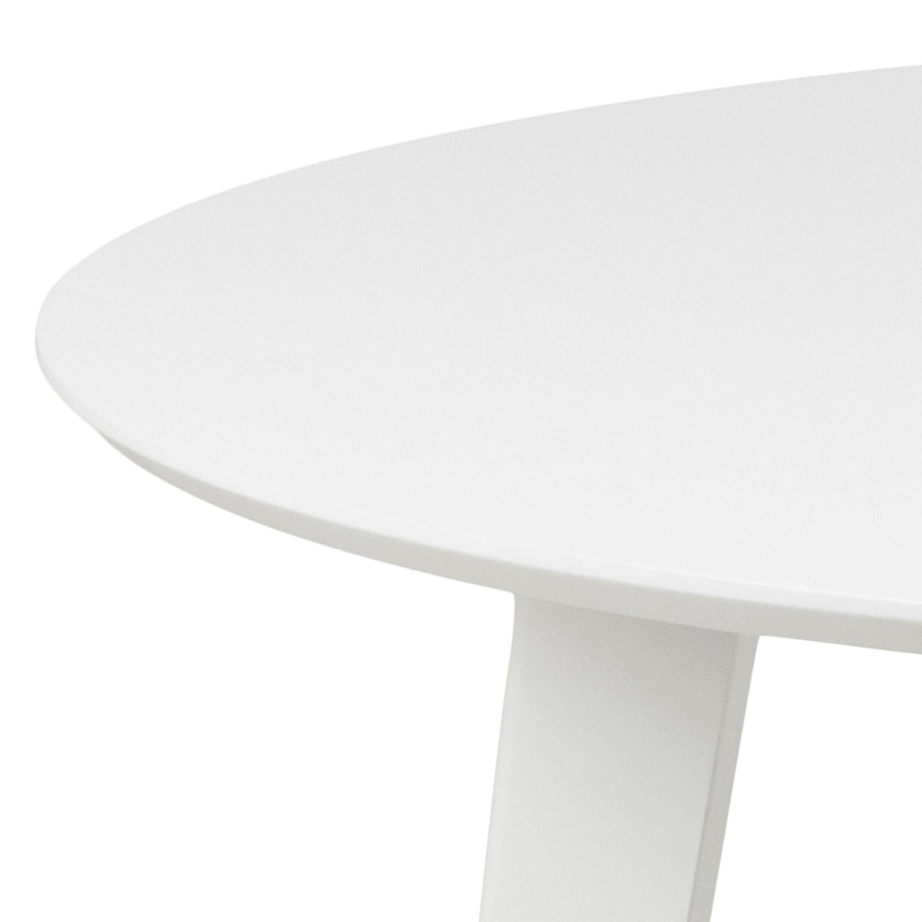 Roxby Round Dining Table in White 105cm - image 7