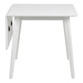 Roxby Square Dining Table in White 120x80cm - image 2