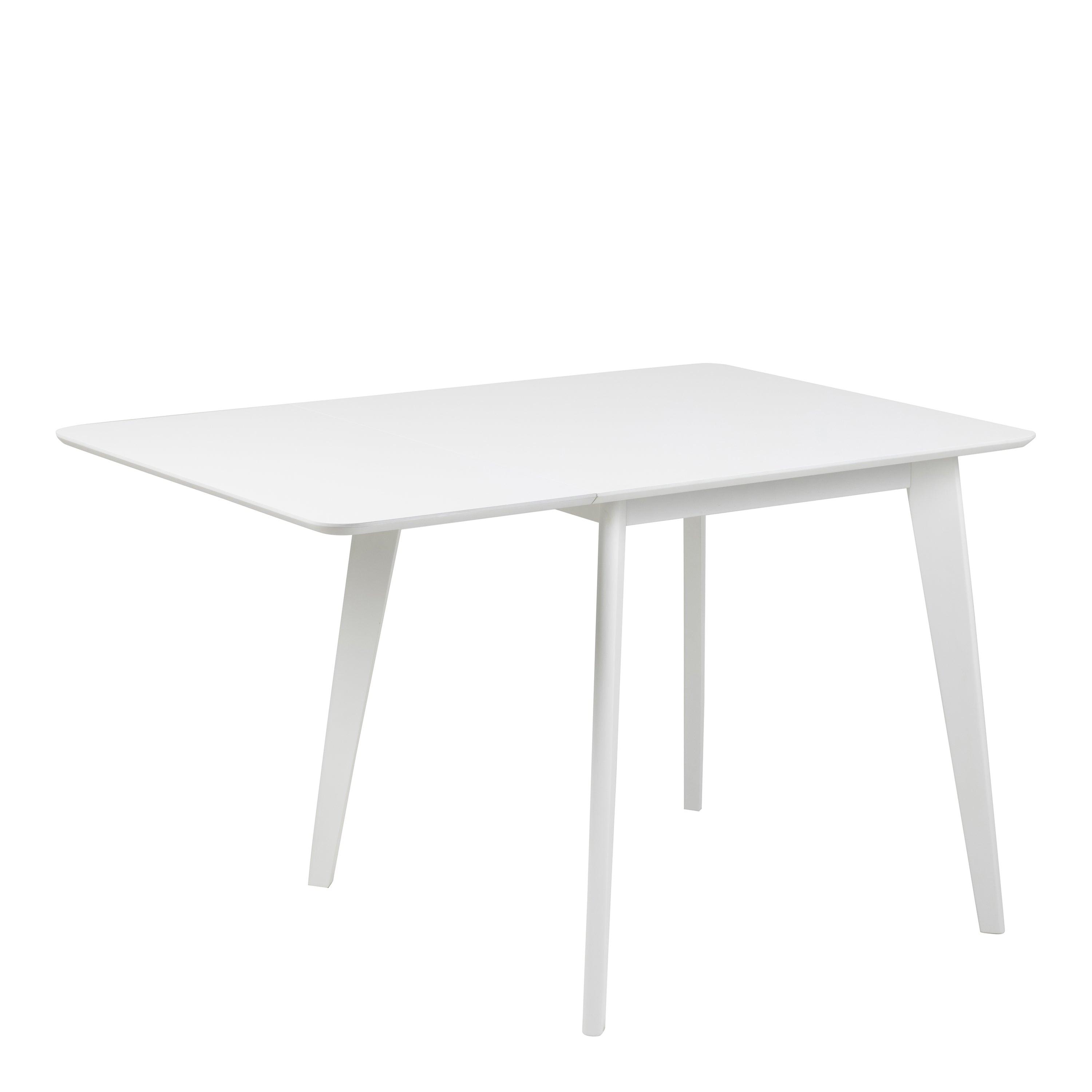Roxby Square Dining Table in White 120x80cm - image 3