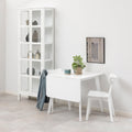 Roxby Square Dining Table in White 120x80cm - image 4