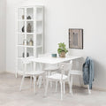 Roxby Square Dining Table in White 120x80cm - image 5