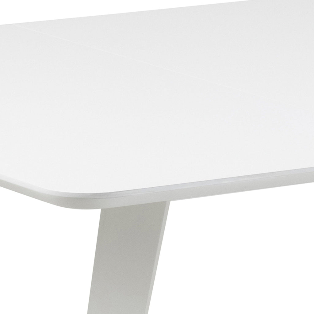Roxby Square Dining Table in White 120x80cm - image 7