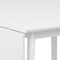 Roxby Square Dining Table in White 120x80cm includes 4 Roxby Dining Chairs in White - image 5