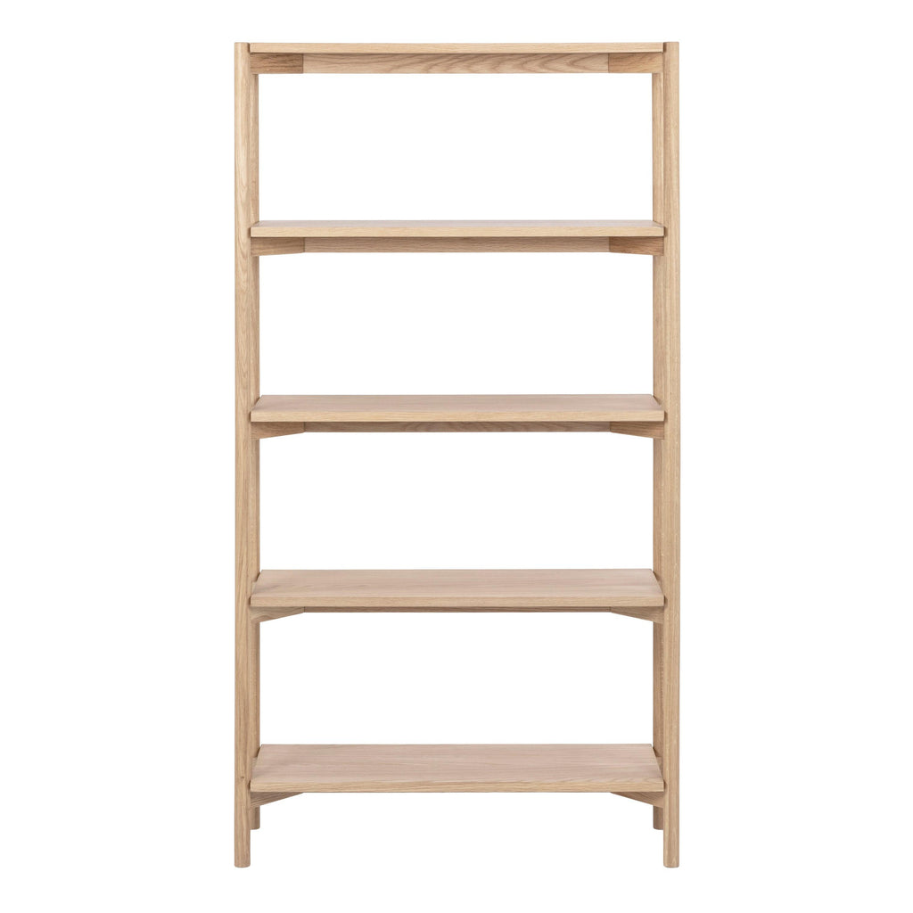 Braidwood Bookcase with 4 Shelves in White Oak Veneer - image 2