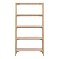 Braidwood Bookcase with 4 Shelves in White Oak Veneer - image 2