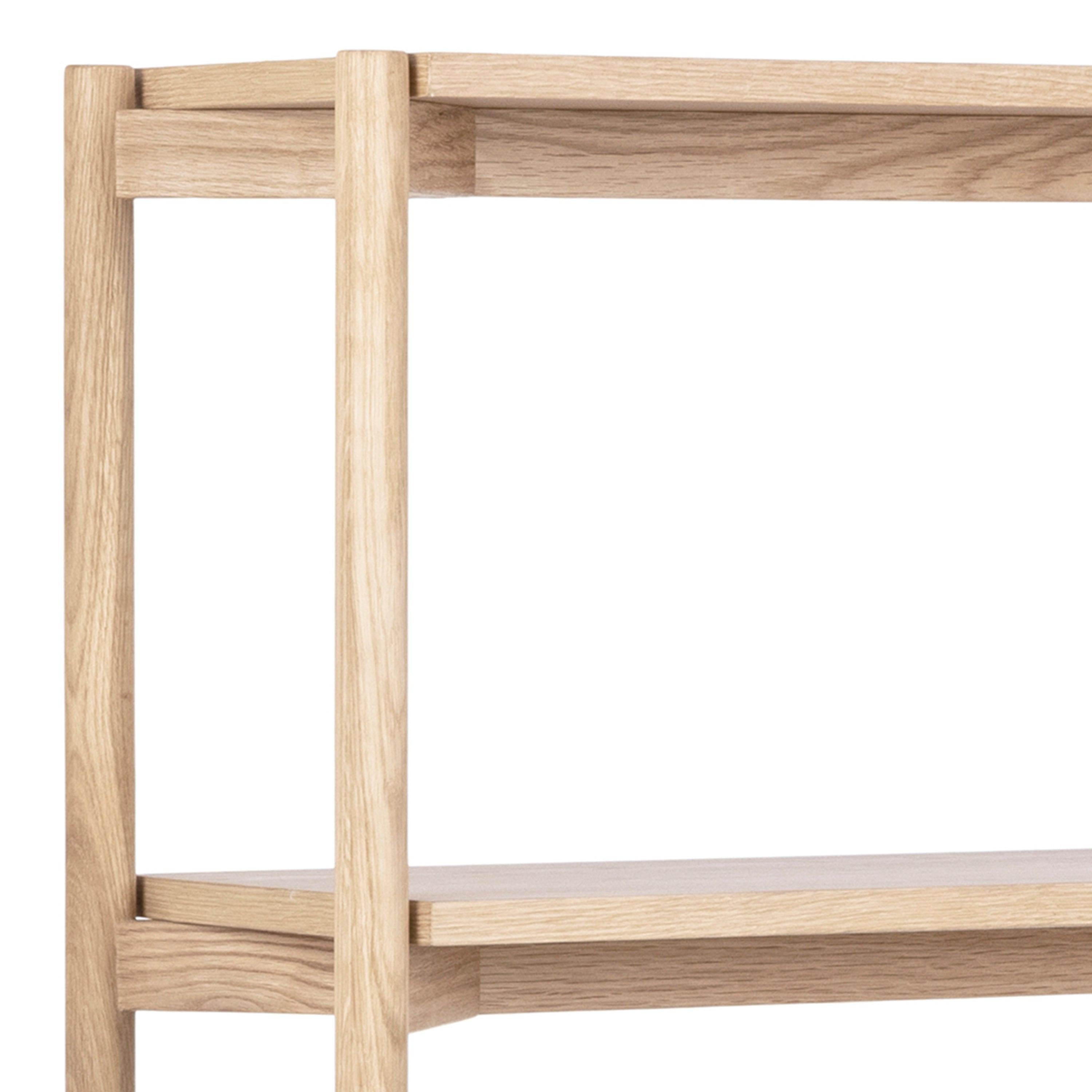 Braidwood Bookcase with 4 Shelves in White Oak Veneer - image 8