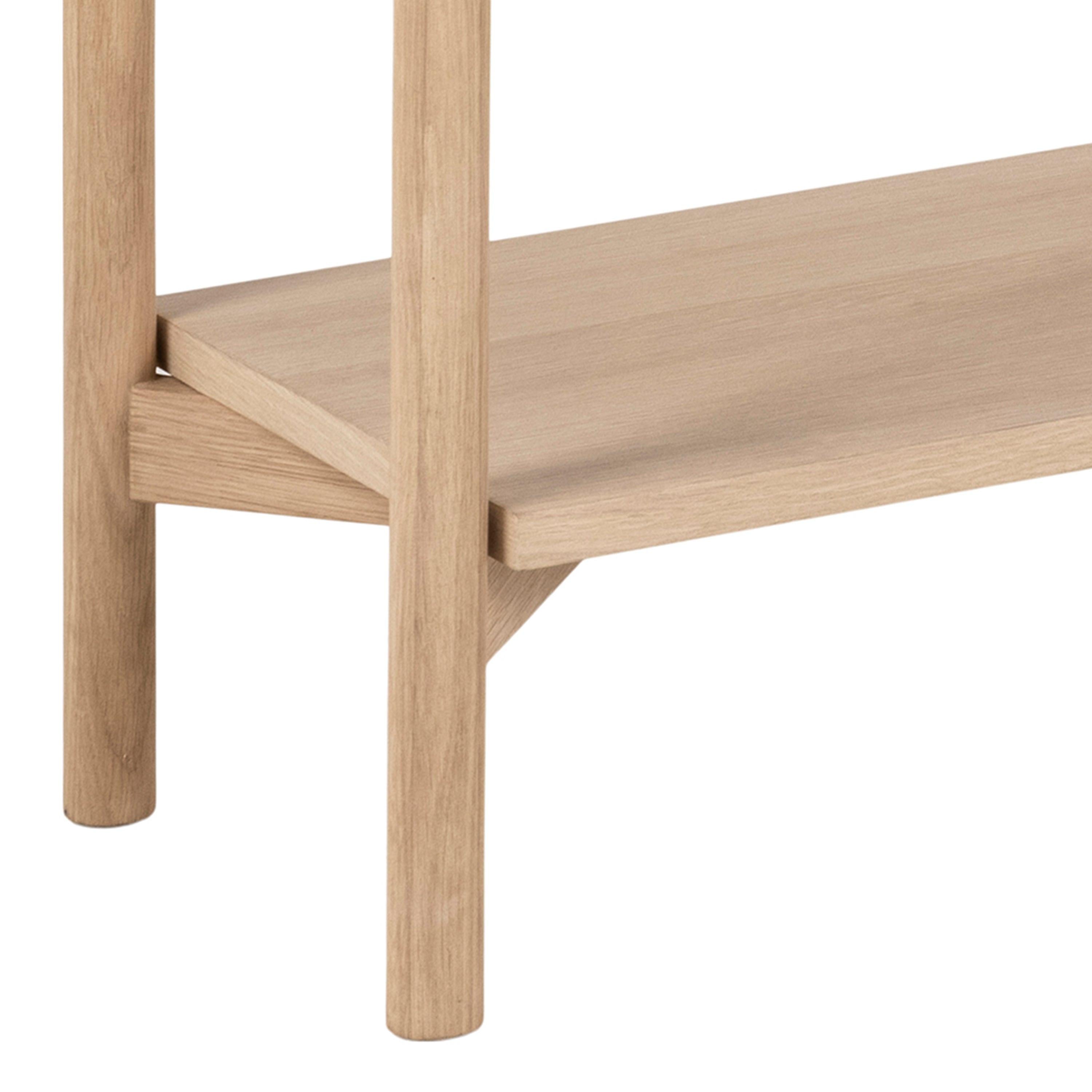 Braidwood Bookcase with 4 Shelves in White Oak Veneer - image 9
