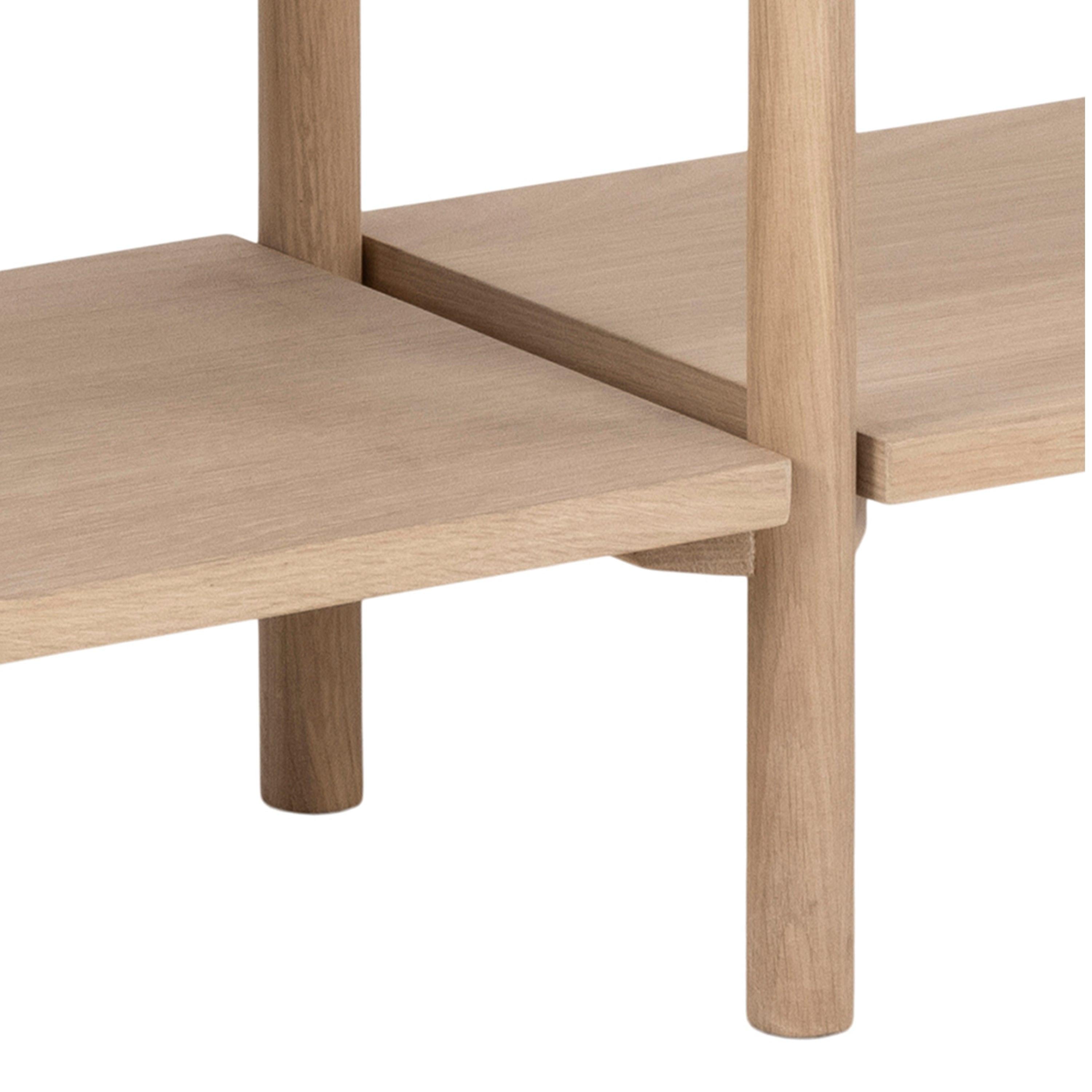 Braidwood Bookcase with 4 Shelves in White Oak Veneer - image 10