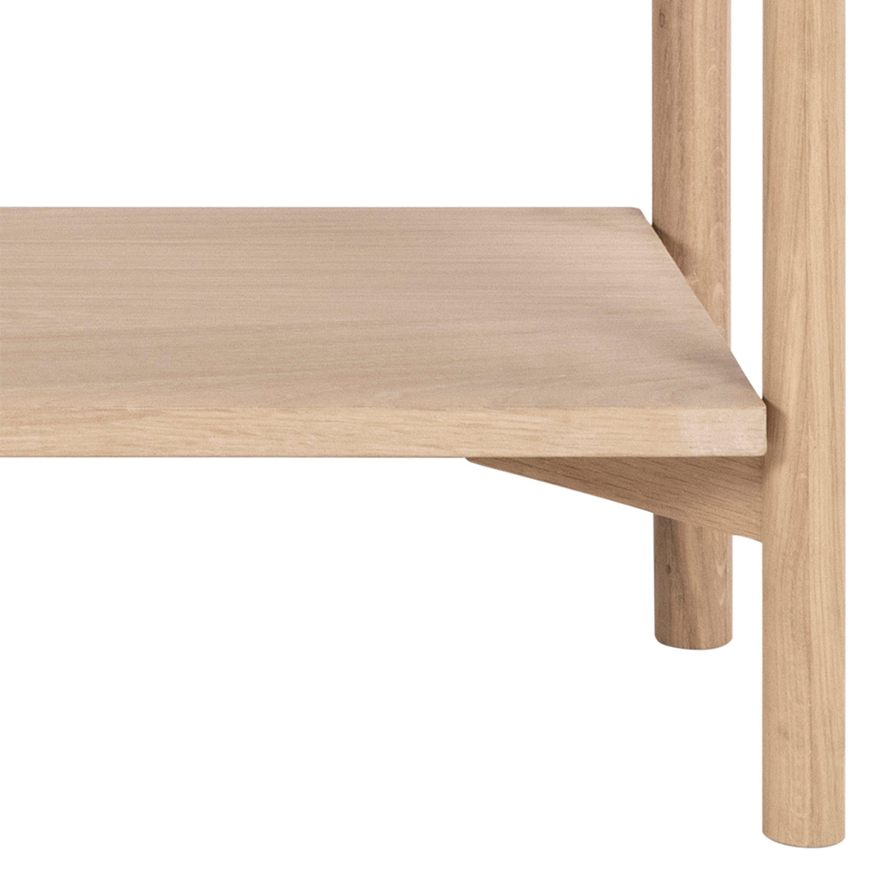 Braidwood Bookcase with 4 Shelves in White Oak Veneer - image 11