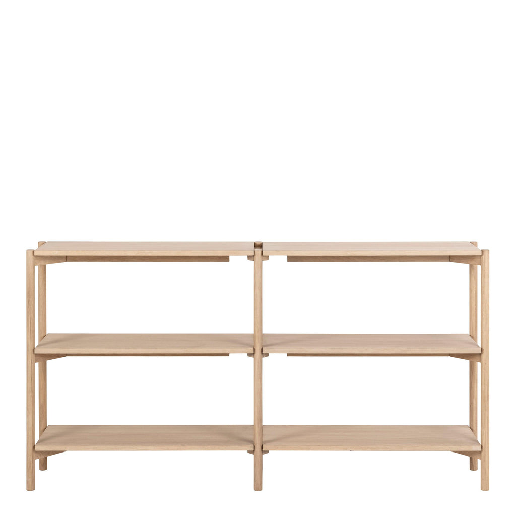 Braidwood Bookcase with 4 Shelves in White Oak Veneer - image 2
