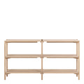 Braidwood Bookcase with 4 Shelves in White Oak Veneer - image 2