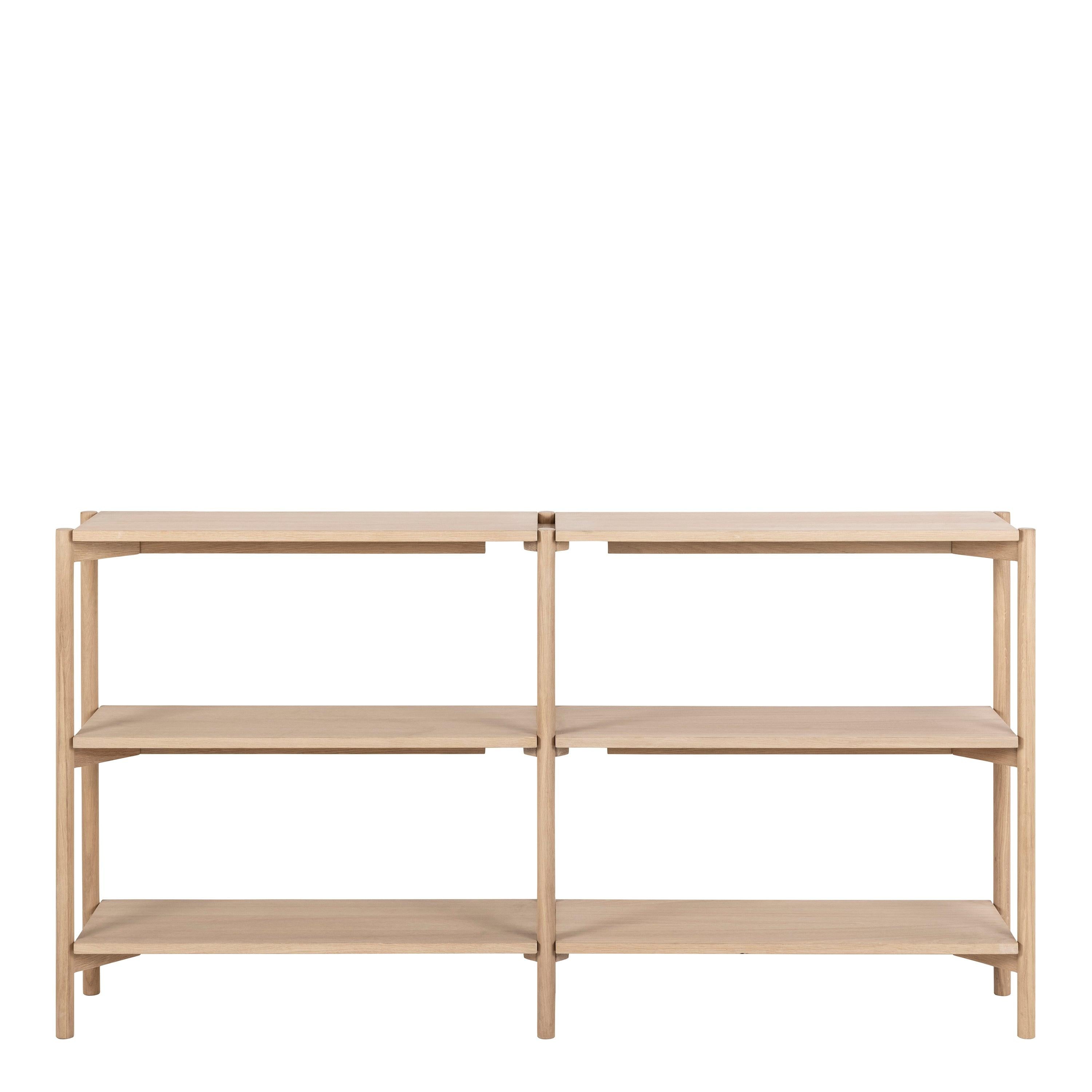 Braidwood Bookcase with 4 Shelves in White Oak Veneer - image 2