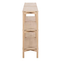 Braidwood Bookcase with 4 Shelves in White Oak Veneer - image 3