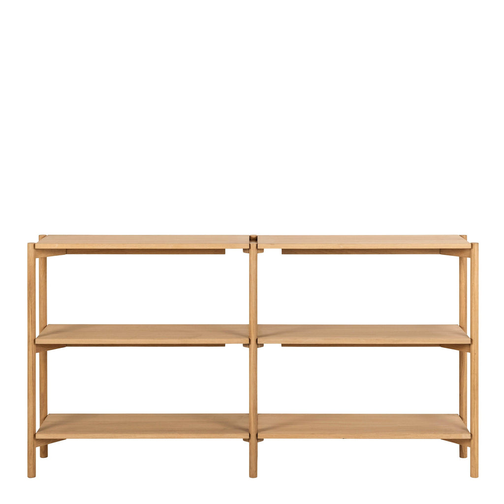 Braidwood Bookcase with 4 Shelves in Oak - image 2
