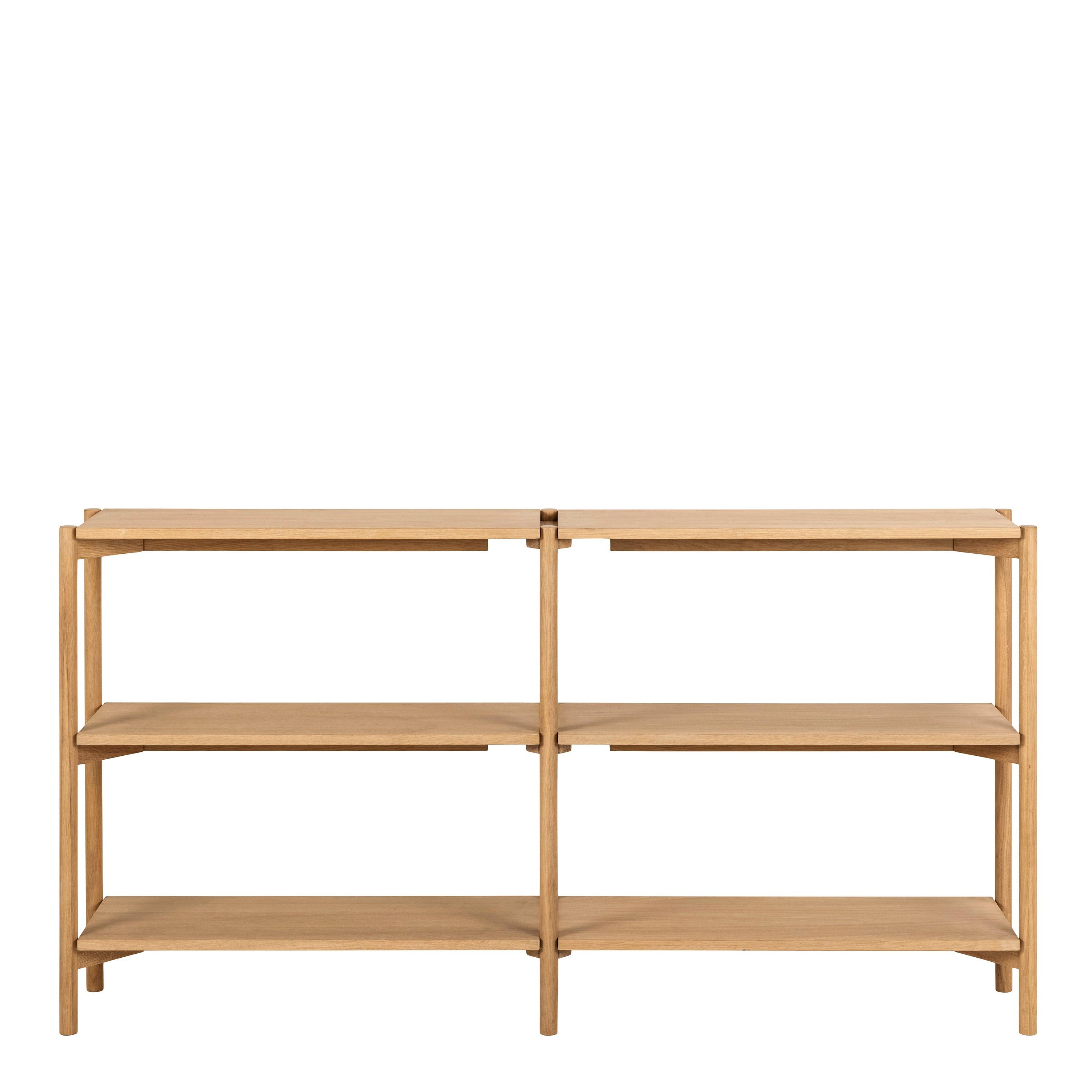 Braidwood Bookcase with 4 Shelves in Oak - image 2