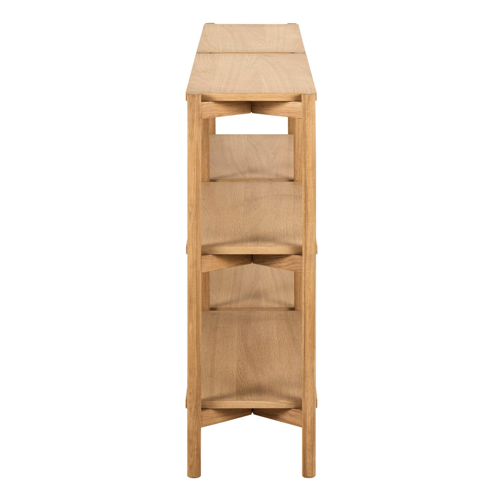 Braidwood Bookcase with 4 Shelves in Oak - image 3