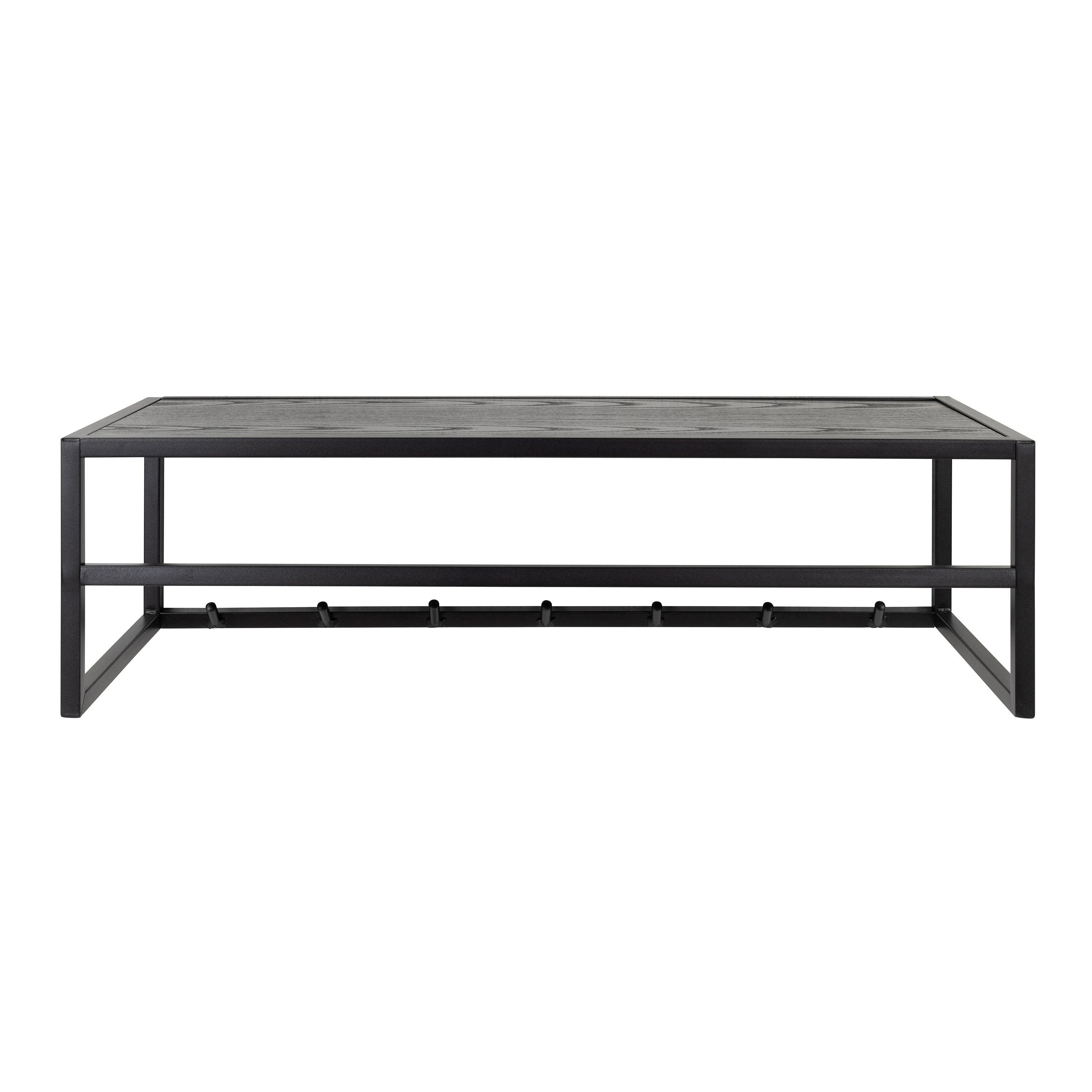 Seaford Coat Rack in Black and Oak - image 2