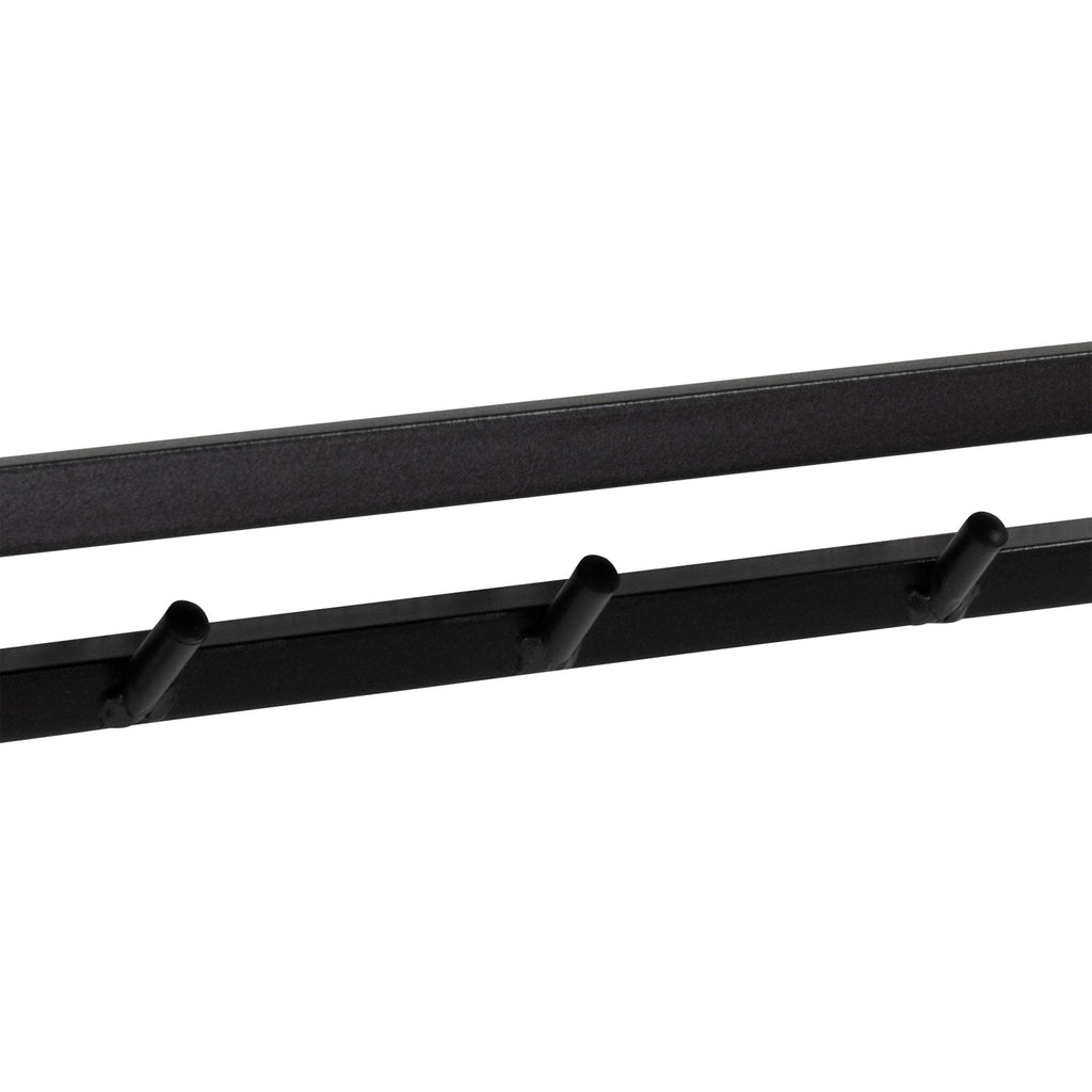Seaford Coat Rack in Black and Oak - image 5