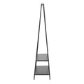 Seaford Clothes Rack with 2 shelves in Black - image 3