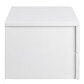 Avignon Bedside Table with 2 Drawers in White - image 3
