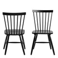 Riano Dining Chairs in Black Set of 2 - image 2
