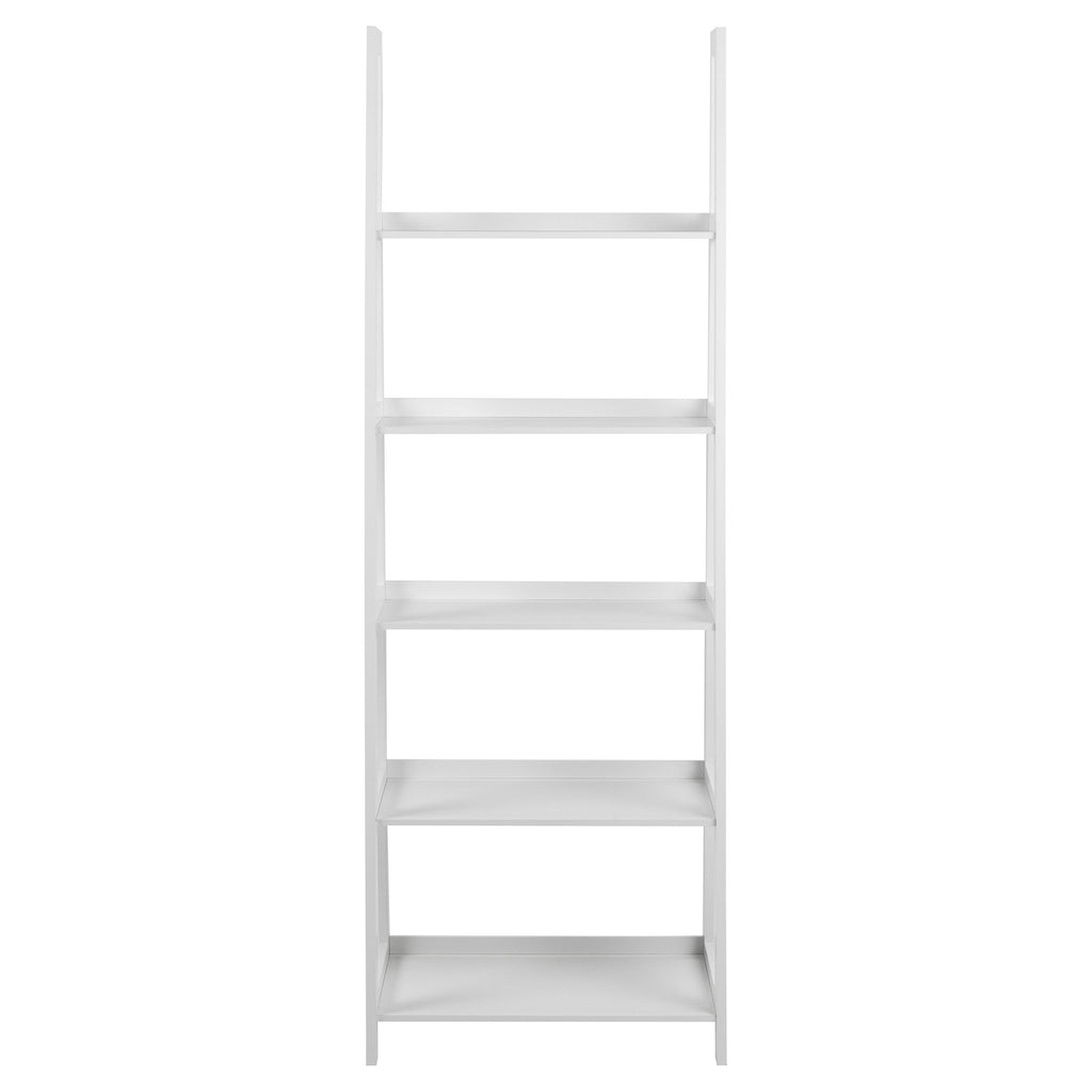 Wally Bookcase with 5 shelves in White - image 2