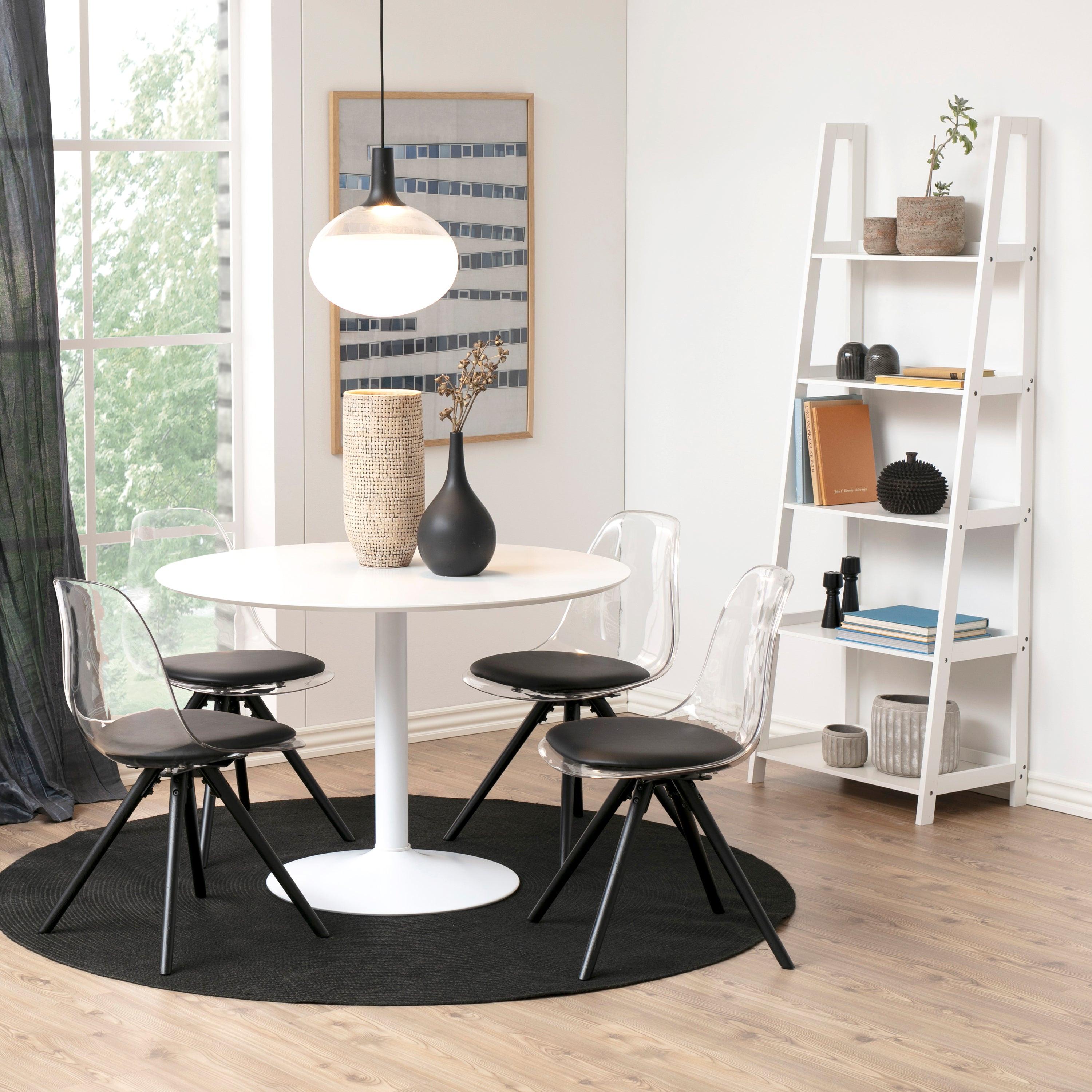 Wally Bookcase with 5 shelves in White - image 4