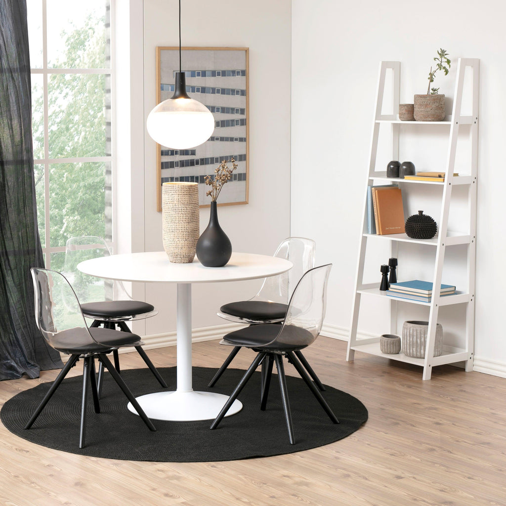 Wally Bookcase with 5 shelves in White - image 5