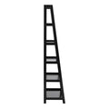 Wally Bookcase with 5 Shelves in Black - image 3