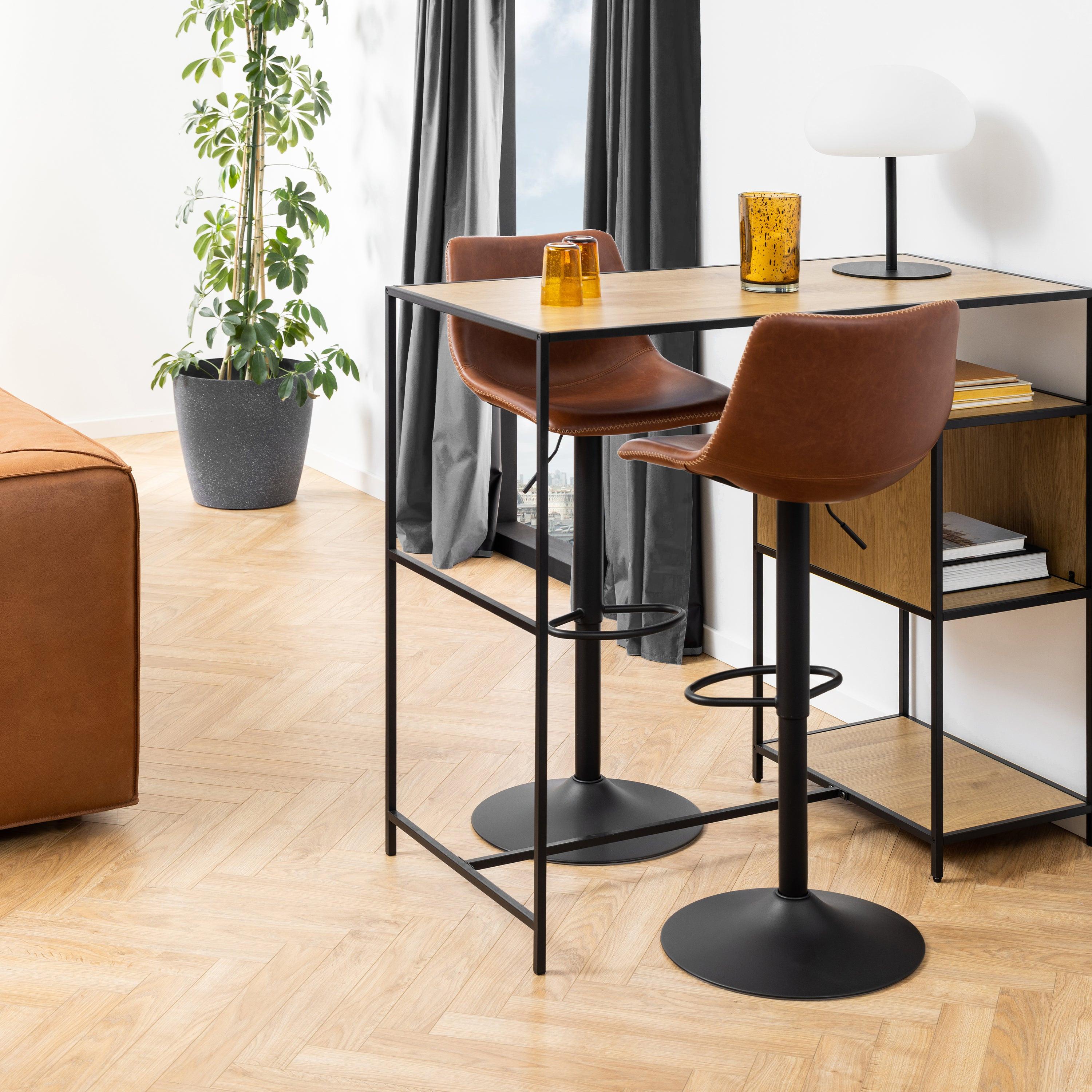 I_Oregon Bar Stool in Brown, One supplied - image 5