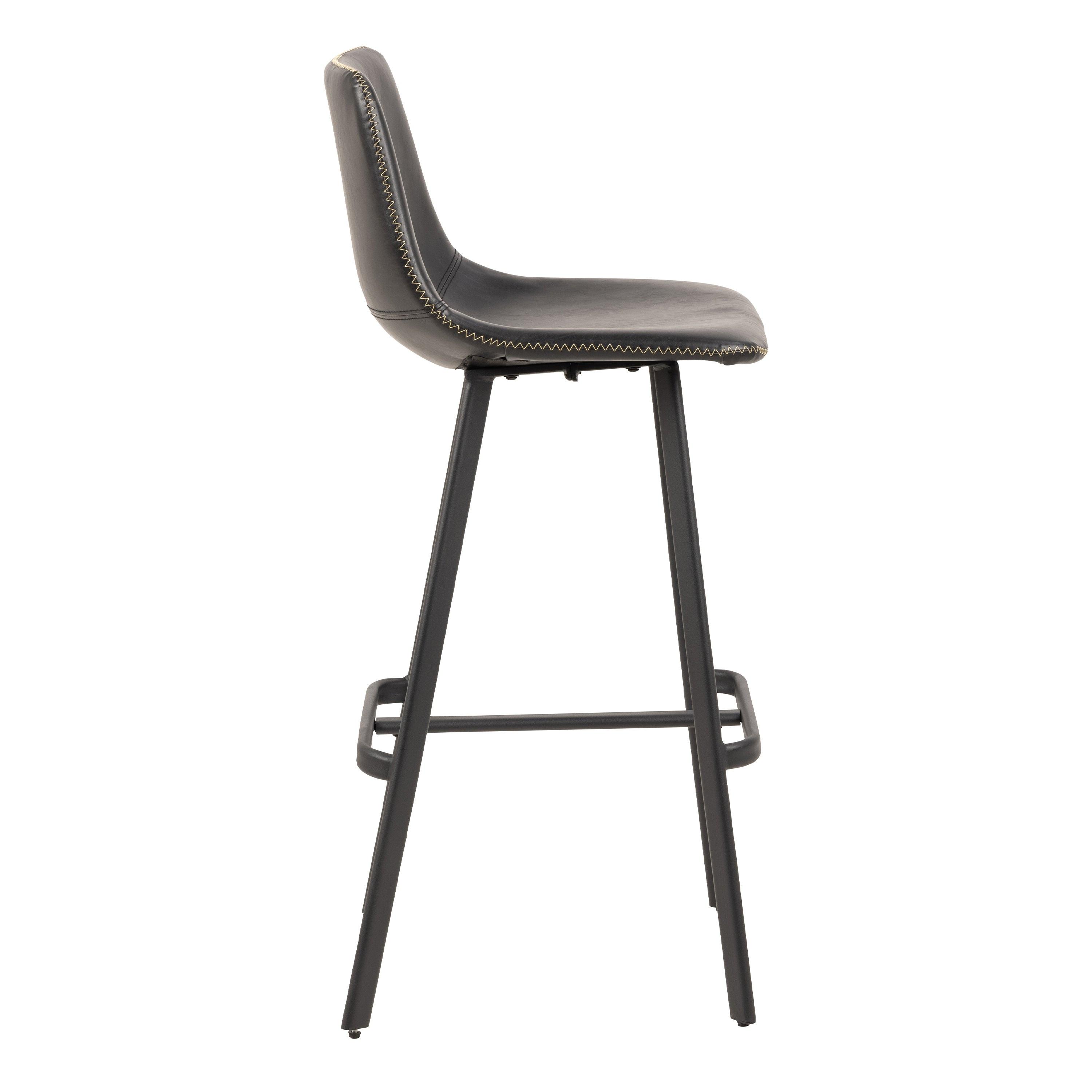 I_Oregon Bar Chair in Black Set of 2 - image 3