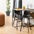 I_Oregon Bar Chair in Black Set of 2 - image 4