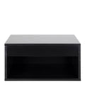 Cholet Square Bedside Table with 1 Drawer in Black - image 2