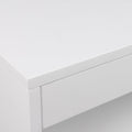 Cholet Square Bedside Table with 1 Drawer in White - image 5