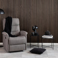 Avila Side Table with Black Polished Marble Stone 52x40cm - image 3