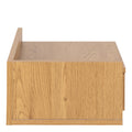 Ashlan Square Bedside Table with 1 Drawers in Oak - image 3