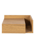 Ashlan Square Bedside Table with 1 Drawers in Oak - image 5